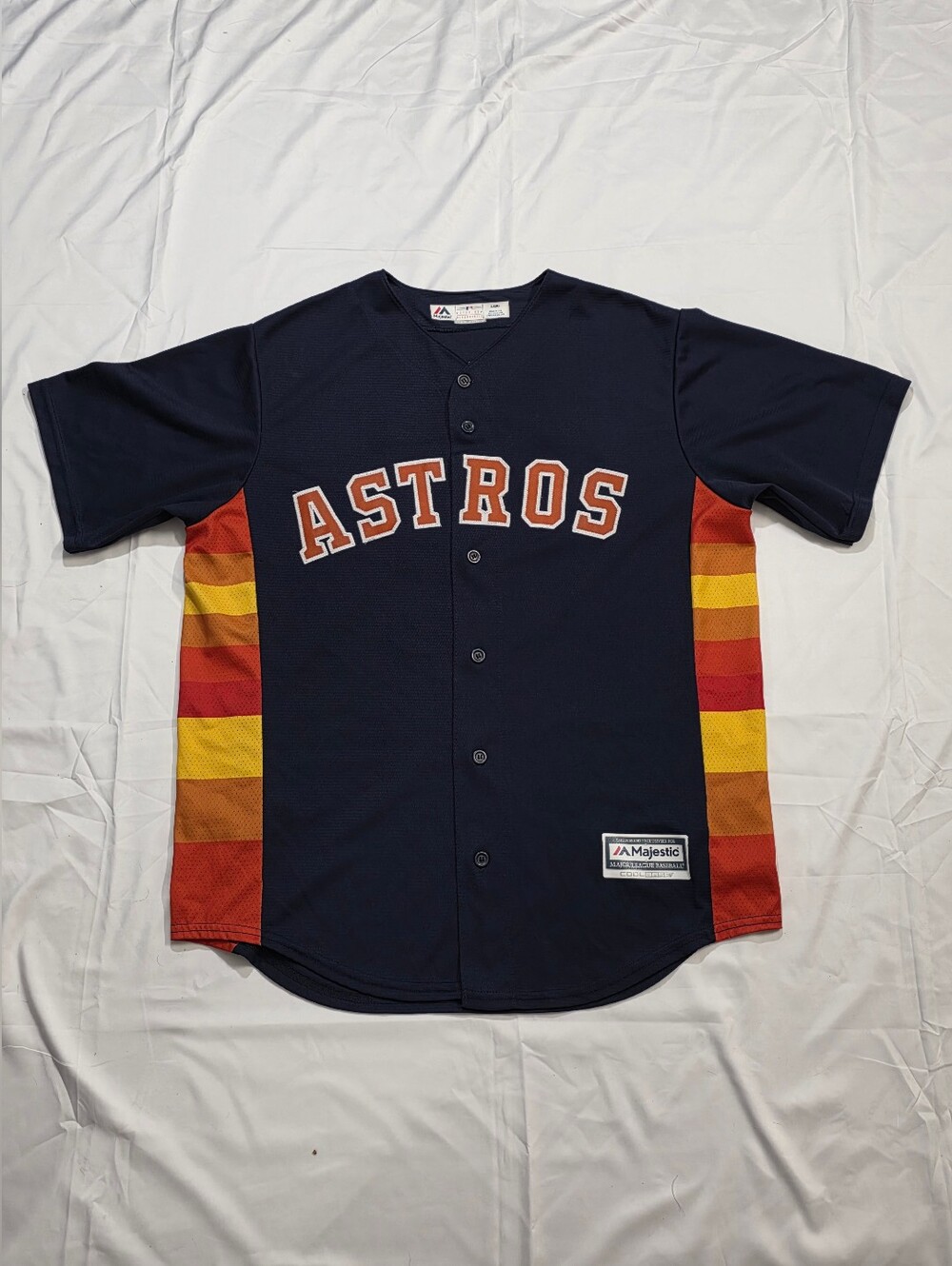 Majestic Men's Houston Astros #2 Alex Bregman Jersey